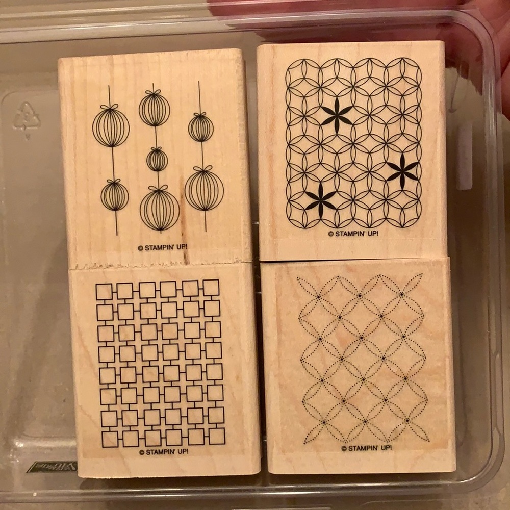 🌼Stampin’ Up! Park Avenue Patterns Stamps